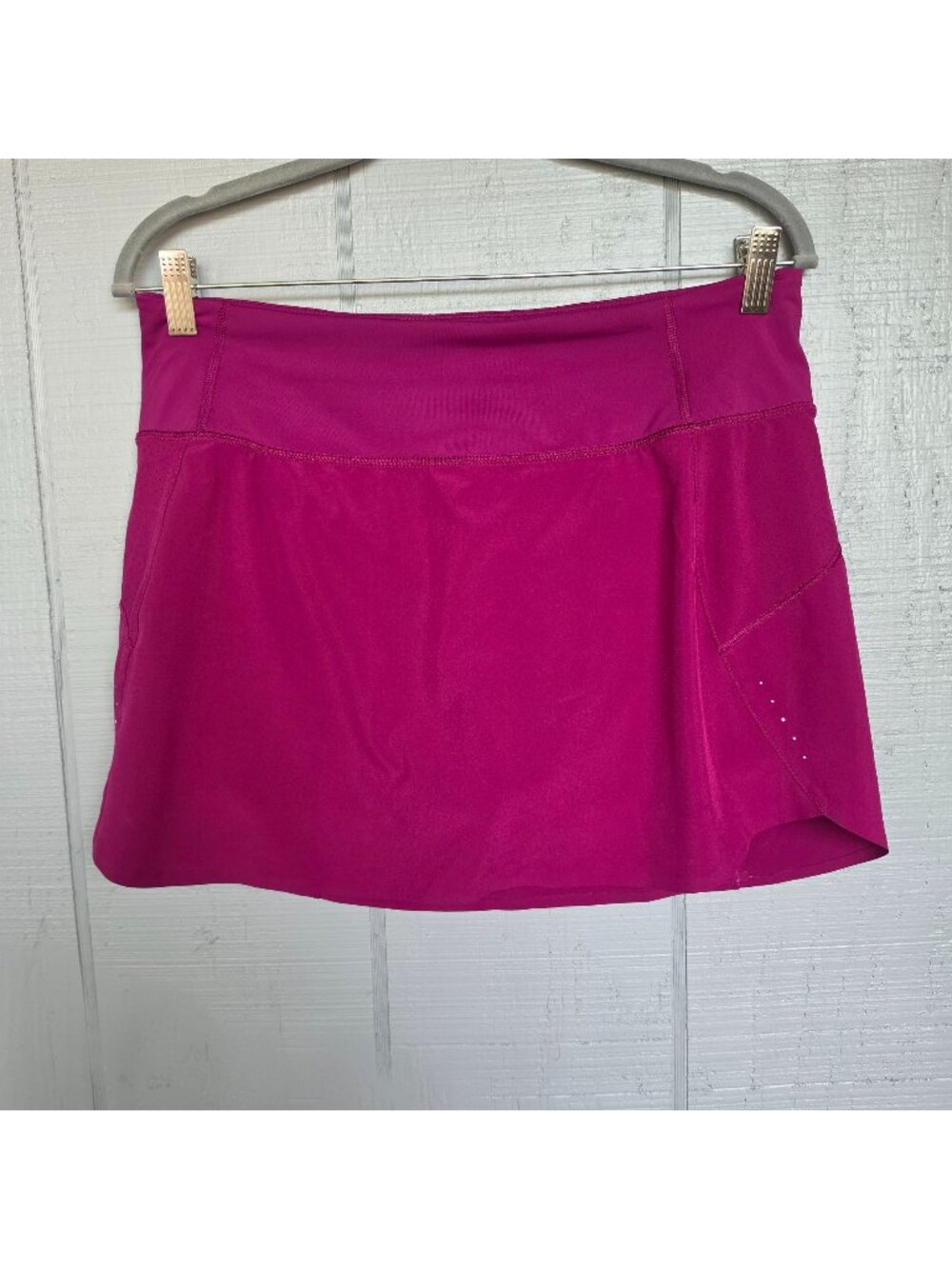 Athleta Purple Athletic Tennis Golf Skort Built-In Shorts Activewear. Size M